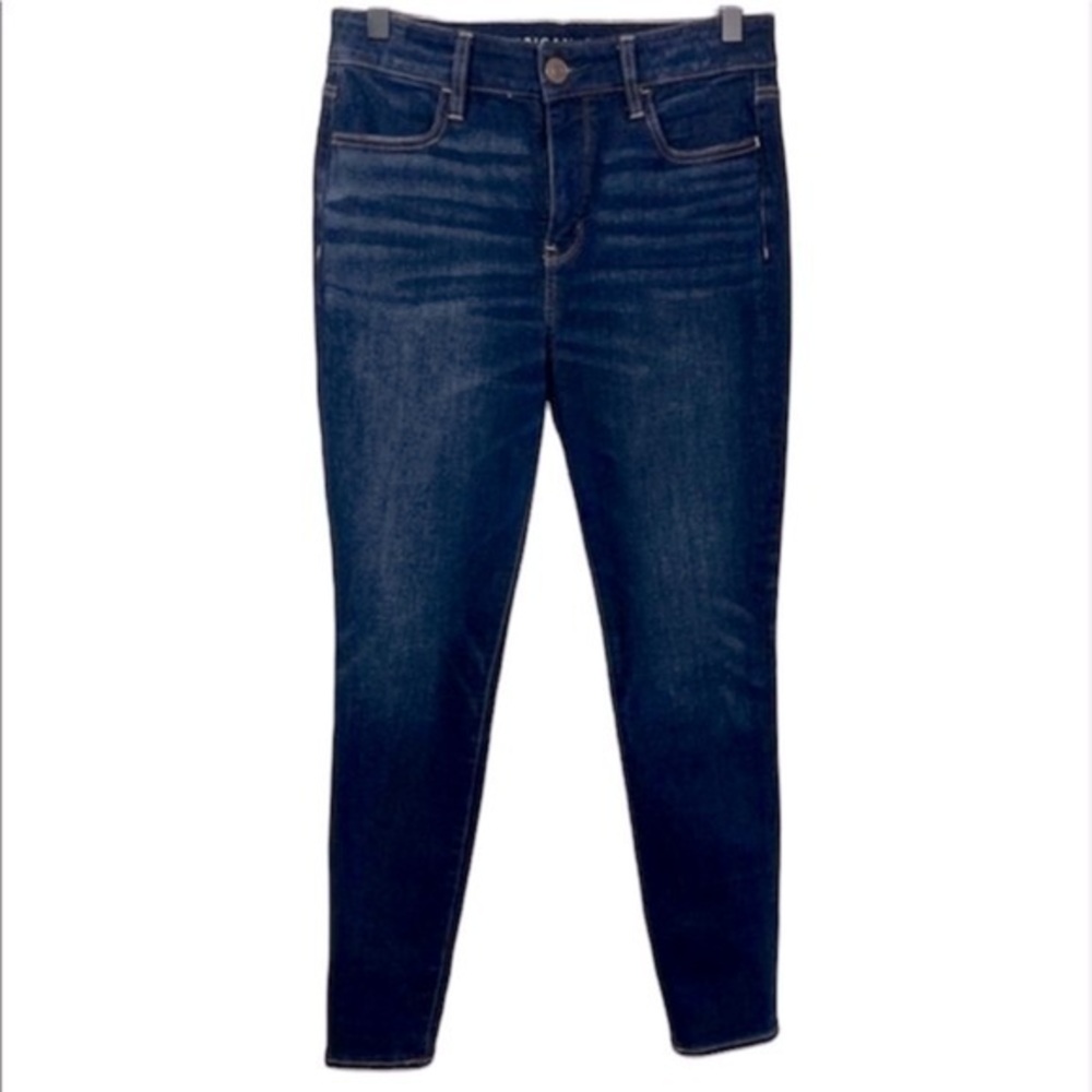 American Eagle High-Rise Jeggings Dark Wash